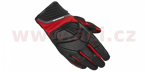 rukavice S4, SPIDI - Itálie (černá/červená/šedá)